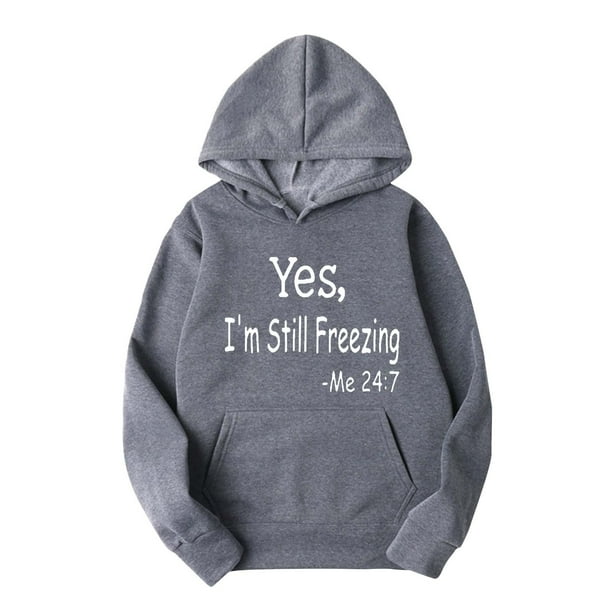 Sudadera con capucha para hombre, informal, con estampado navideño, de manga larga, tipo blusa