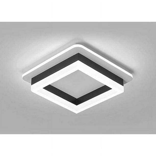 Luminaria empotrada, luz de techo LED moderna, luz blanca fría de 6000 K que ahorra energía, diseño elegante para una amplia aplicación en interiores, materiales de alta calidad, fácil instalación,