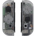 thumbnail image 1 of Boîtier de Contrôleur Portable Joycon Transparent, Coque de Remplacement DIY, 1 of 5