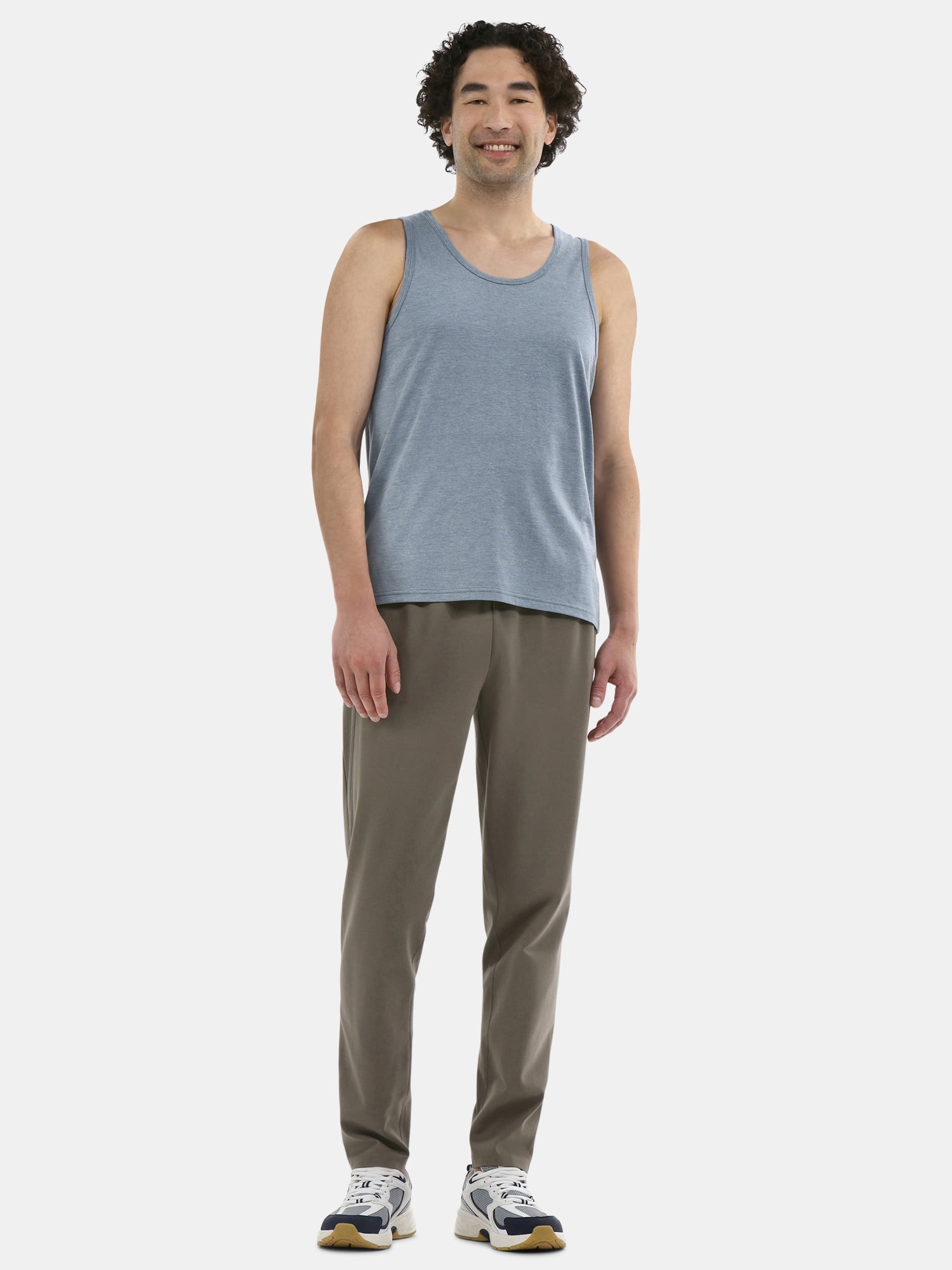 Athletic Works Men's and Men's Big & Tall Tri-Blend Tank Top, Sizes XS-4XLT