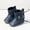 Blue, variant on Zecgelong Leather Western Boots Cowboy Bootie Soft Sole Nonslip Crib Shoes For Baby Toddler Girls Boys Baby Rain Bootsâ 6-9 Months