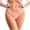 #0397-Pink, variant on Uootdi Satin Thong Panties for Women Ruffled Edge Bow Detail No Show Support Briefs Smooth Soft Daily Intimates Gift