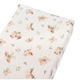 thumbnail image 5 of Crane Baby Changing Pad Cover, 100% Cotton Sateen Exterior Change Pad Cover, Butterfly, 16" x 32", Fitted Changing Pad Covers, Changing Table Pad Cover For Nursery, Baby Registry or Shower Gift, 5 of 7