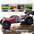 thumbnail image 5 of 1:12 All Terrain RC Car, 4WD All Terrain Off-road Vehicle, 40KM/H High Speed Racing, Alloy Chassis, Birthday Gifts, 5 of 9