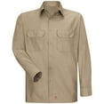 thumbnail image 2 of Red Kap Men's Long Sleeve Solid Ripstop Shirt, 2 of 4