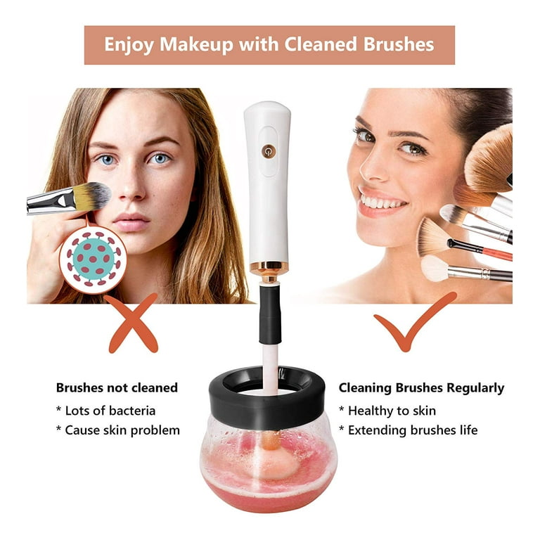 Super-Fast Electric Makeup Brush Cleaner & Dryer Machine Automatic