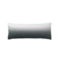thumbnail image 2 of Grey Ombre Body Pillow Cover, Pillowcase Protectors with Zipper, Breathable Decorative Throw Pillow Case Cover, Gray White Gradient Modern Abstract Art Pillow Shams for Couch Sofa 20x54Inch, 2 of 8
