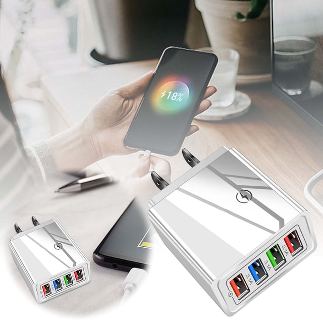 Oliegs Wall Mounted Mobile Phone Charger Portable Fast Charger For Smart Devices Such As Mobile Phones Computers