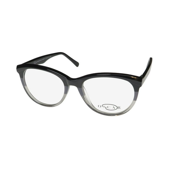OSCAR DE LA RENTA OSL 727 CATEYE THICK FULL-RIM ACETATE EYEGLASS FRAME/EYEWEAR