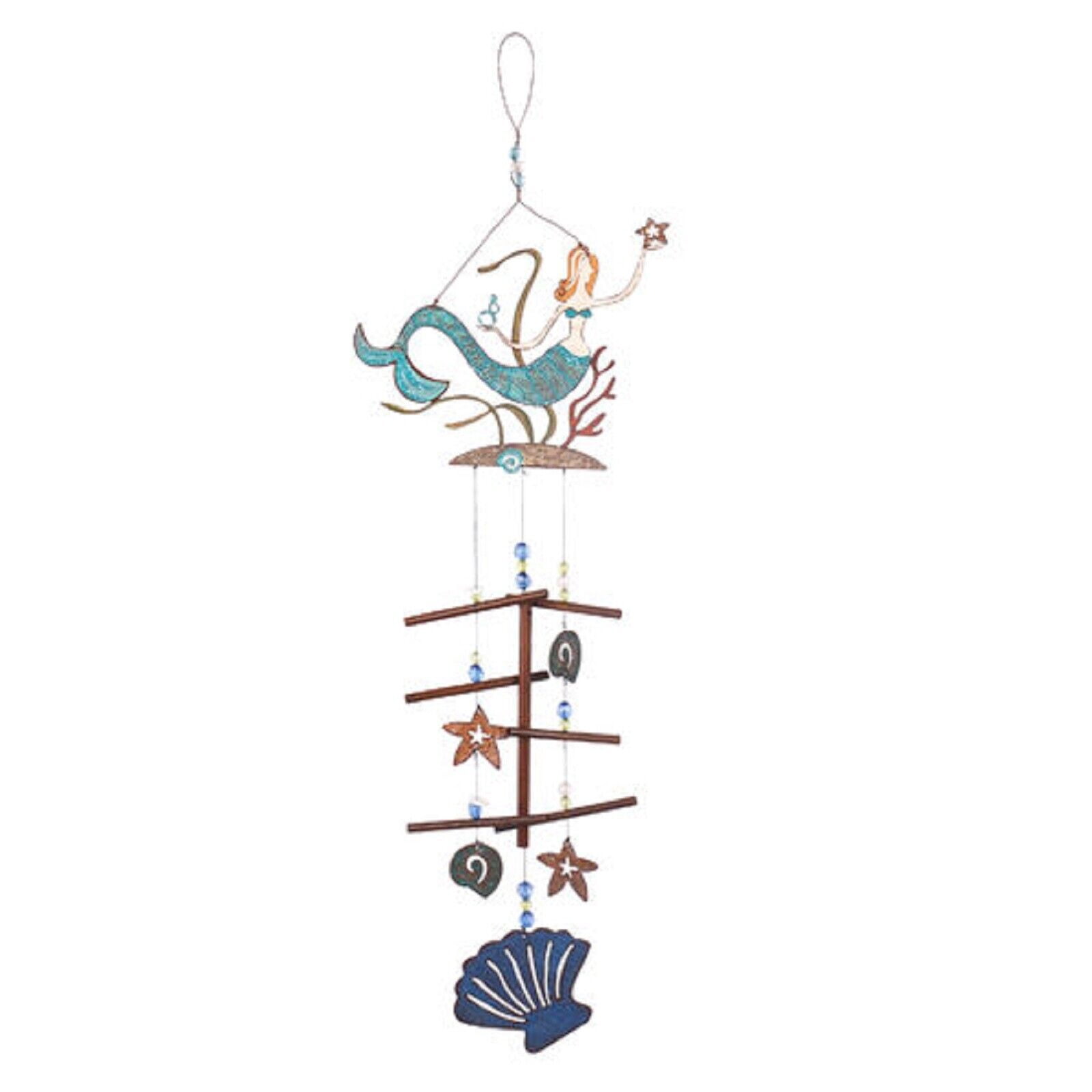 Sunset Vista Designs Great Outdoor Land and Sea Collection Wind Chime - Mermaid