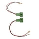 thumbnail image 4 of Arnés de cableado del altavoz de la puerta, 1 par de cables del adaptador del arnés del altavoz de la puerta del ABS Conector de enchufe 12V Reemplazo, 4 of 14
