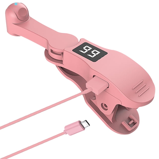 Graflsoa Smart USB Touch Screen Auto Clicker for Android - Adjustable Frequency, 108-Speed Settings, Pink - Ideal for Gaming, Live Likes, and Task Automation