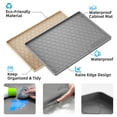 thumbnail image 3 of Protector de armario impermeable Sink Mat Winisok, silicona, 31 x 22 cm, 3 of 7