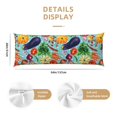 thumbnail image 3 of Naloa Vegetable Body Pillow Cover, Pillowcases with Hidden Zipper Breathable Long Pillow Case (Pillows are not included,20x54 inch), 3 of 7