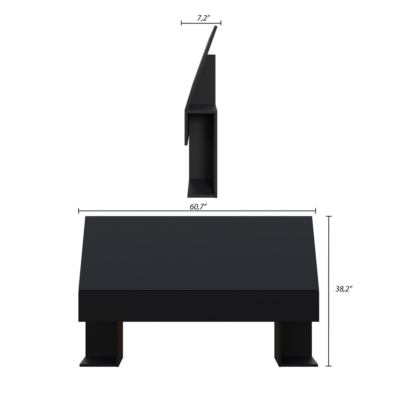 Nexera Tête de lit avec rangement