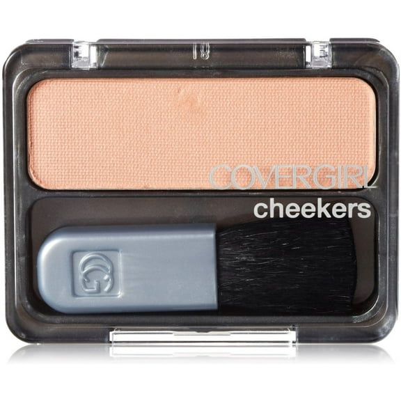 CoverGirl Cheekers Blush, Natural Shimmer [103], 0.12 oz (Pack of 2)