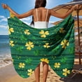 thumbnail image 3 of Lopeceal Women Plus Size Bikini Cover Up Print Two Ways Cross Wrap Cover Up Long Dress or Tie Skirt Summer Vacation S-5XL, 3 of 8