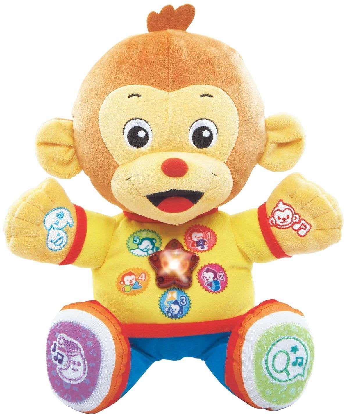 Chat And Learn Reading Monkey Plays Bedtime Stories And Lullabies Can Imitate And Respond To Your Child By Vtech Walmart Com