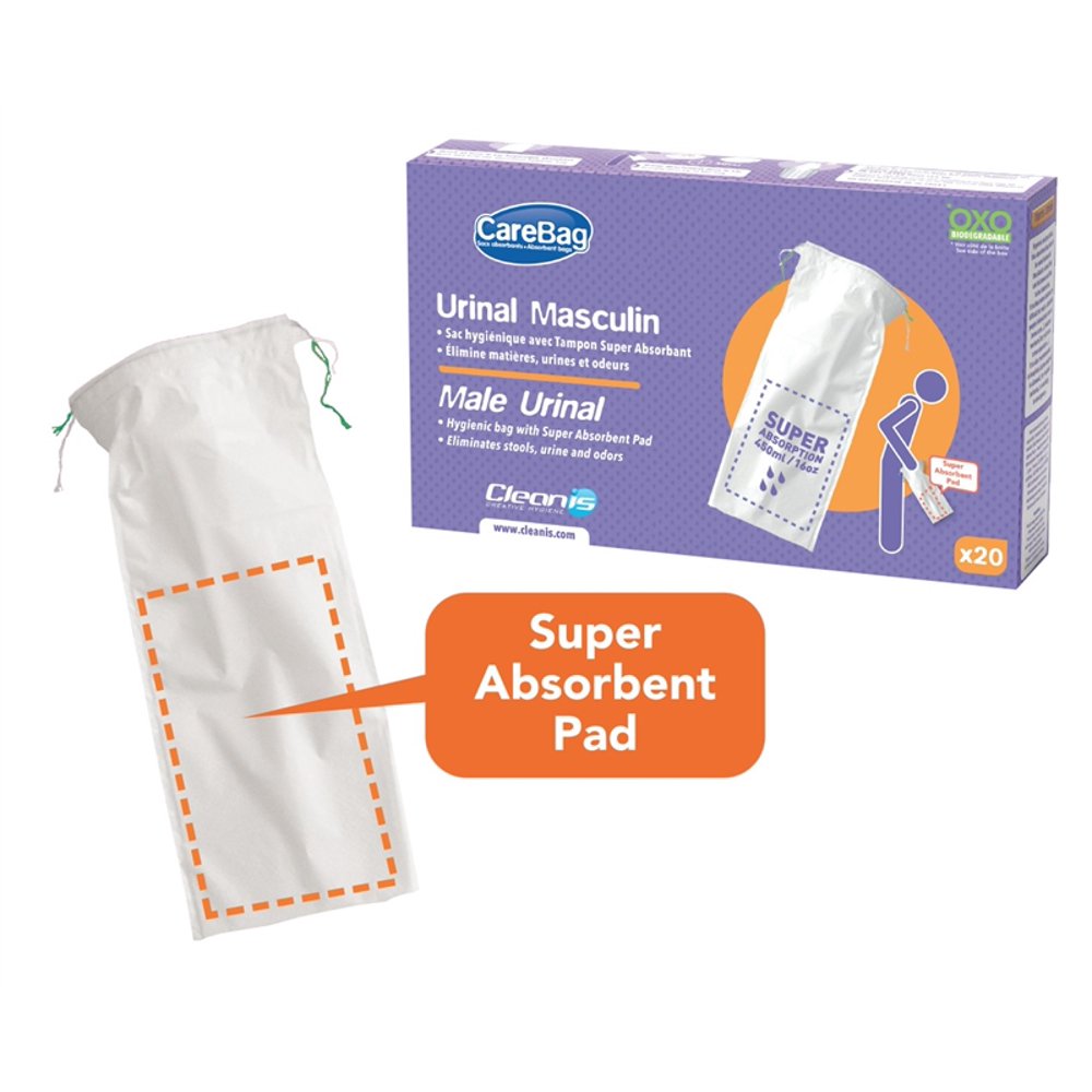 Male Urinal Bag 1 Each / Each PA1081