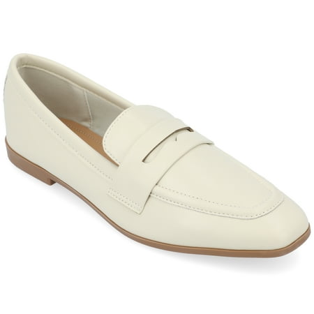

Journee Collection Womens Myeesha Tru Comfort Foam Loafer Slip On Square Toe Flats