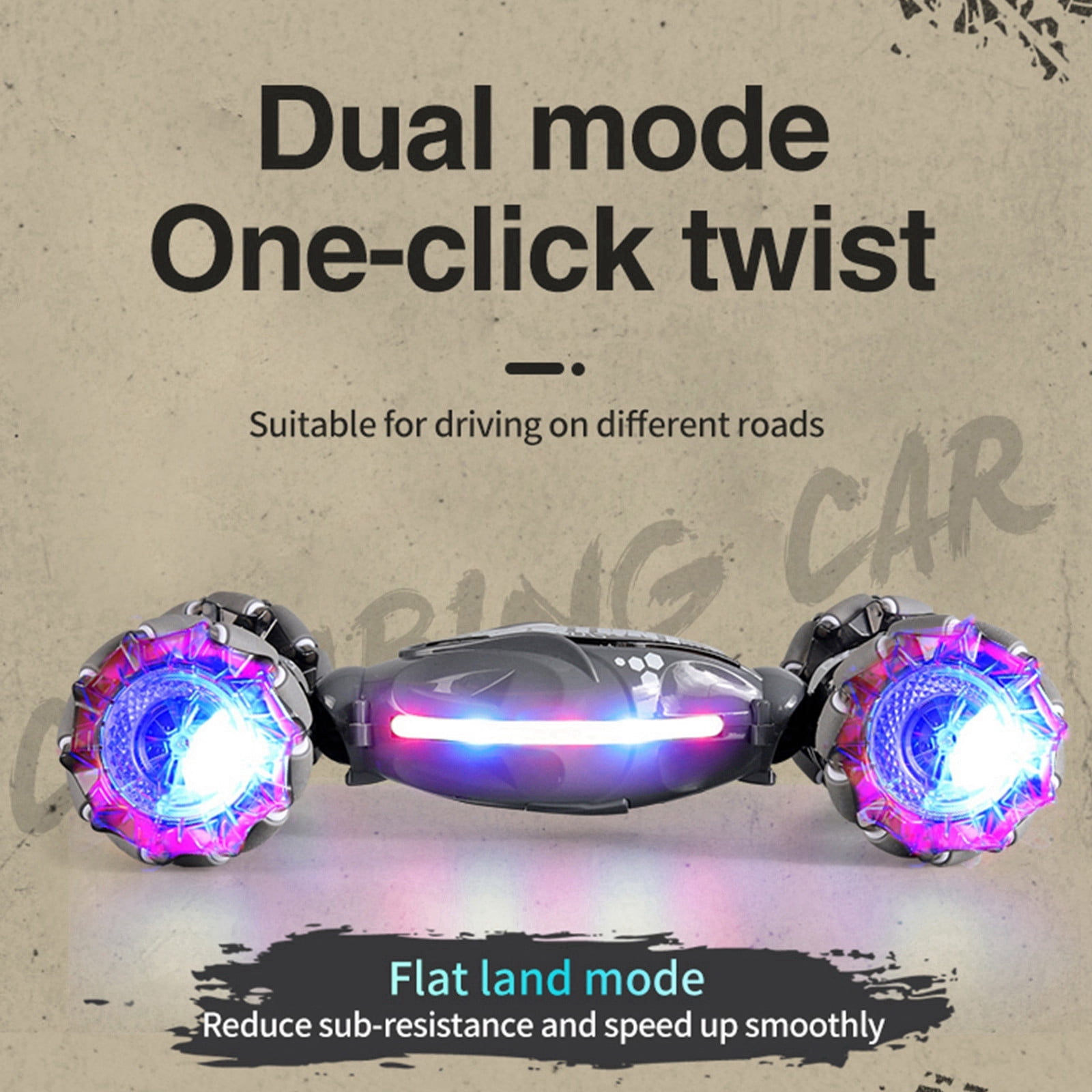 MeetYTOYS Christmas Hand Gesture Sensing RC Stunt Car 4WD 2.4G, Remote Control Car Spins Twisted Glove Controlled RC Car Birthday Gifts Toys for