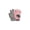 Pink, variant on 2pcs Elastics Shock Exercise Sports Gloves and Gym Wrist Palm Protecting Gloves