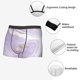 thumbnail image 3 of Balery Lavender Glitter Foil Stripes Calzoncillos bóxer para hombre, ropa interior de algodón suave y transpirable con cinturilla de nailon-Large, 3 of 5