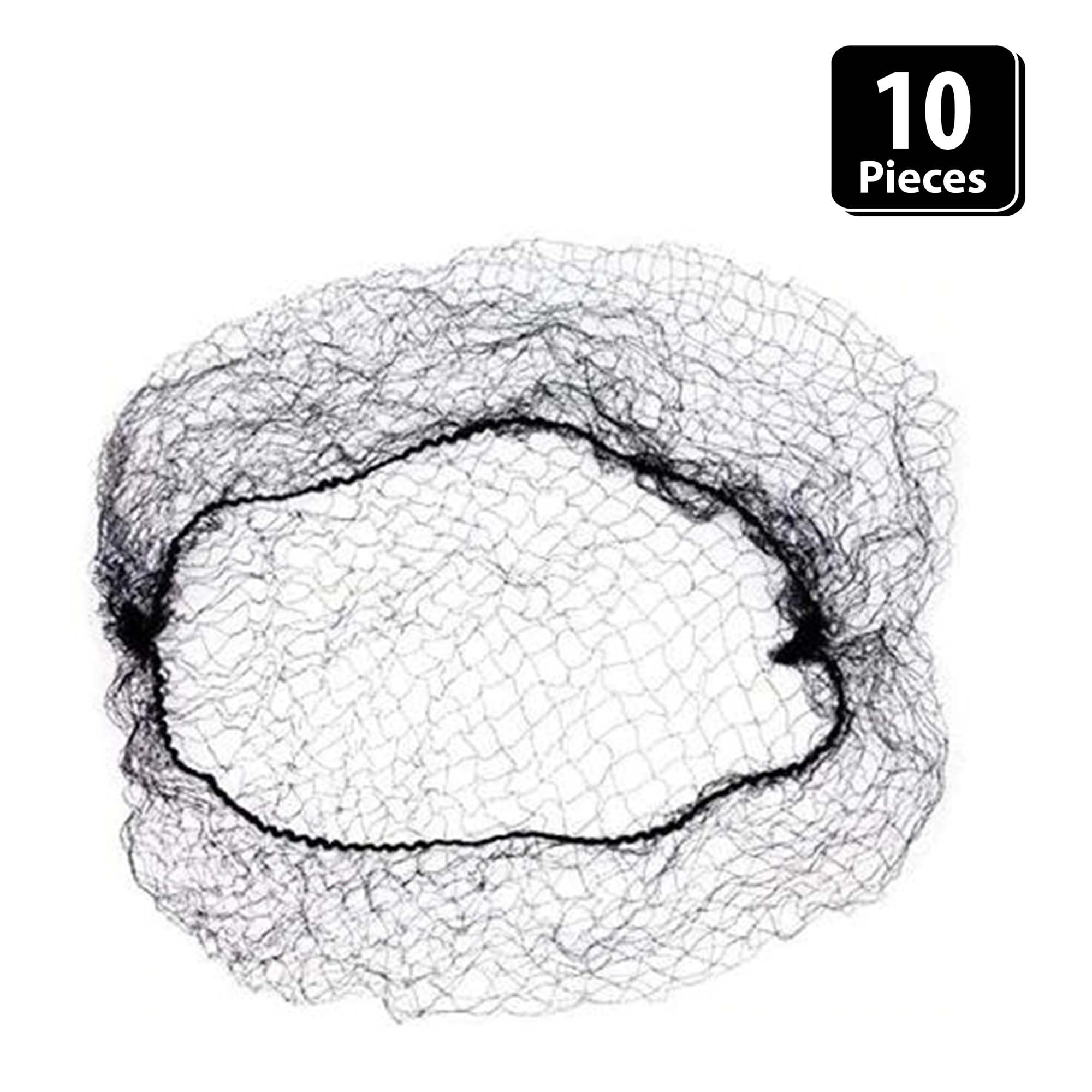 Popular Life Violette Fine Mesh Hair Nets, Fits Adult and Youth, Black