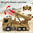 thumbnail image 4 of Alician Kids Rc Truck Movable Missile Launcher Vehicle Simulation Turret Rotation Rc Car With Light For Boys Birthday Xmas Gifts, 4 of 6