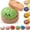 Green, variant on 2026 Upgrade Glitter Dumpling - Dumpling Squishy Glitter, Dumplings Stress Ball for Playing, Party, Alone (Blue)