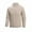 Beige, variant on Men's Casual Slim Fit Turtleneck Pullover Sweaters Ribbed Knitted Long Sleeve High Neck Basic Sweaters Tops Brown XXXL