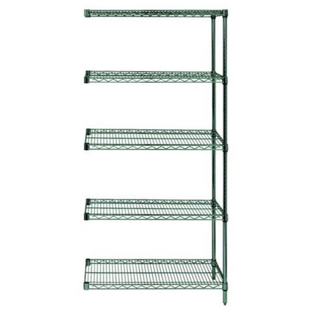 

Quantum Storage AD63-2148P-5 5 Shelf Add - On Kit Proform - 21 x 48 x 63 in.