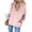#Pink2, variant on Holloyiver Women's Full Zip Up Hoodie Long Sleeve Hooded Sweatshirts Pockets Jacket Coat for Women