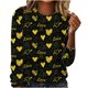 thumbnail image 3 of TaTaai Hoodies Shirts for Women Early Fall Long Sleeve Tops Vintage Graphic Outfits Tops Fashion Pullover Tees Gift, 3 of 3