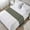 Green, variant on Sage Green Black Plaid Bed Runner, Satin Bed Throw Runner for Twin Size Beds, Vintage Star Buffalo Check Rustic Decorative Bedding Dresser Scarf for Foot of Beds Sofa Cabinet End Table 71"x20"