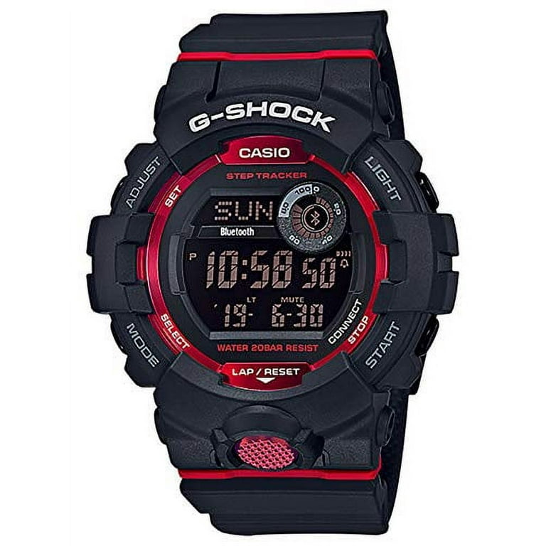Casio G-Shock Men's Power Trainer Step Counter Shock Resistant 200 Meter  Water Resistant Watch, (Model GBD-800-1CR) 