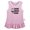 Pink Sleeveless Dresses, variant on Just A Good Mood Dude Funny Dresses For Baby, Newborn Babies Skirts, Infant Princess Dress, 0-24M Kids Graphic Clothes (White Sleeveless Dresses, 0-6 Months)