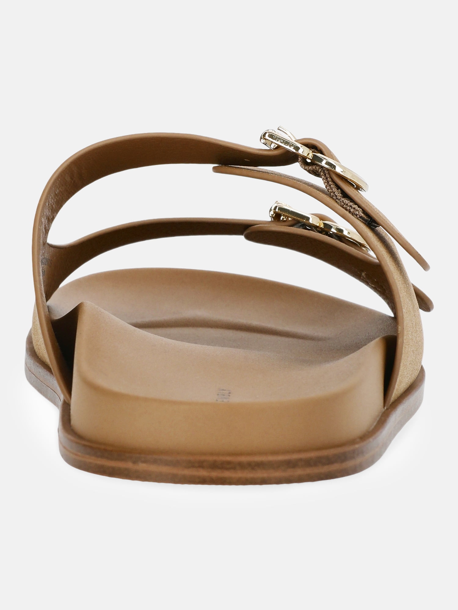 Free Assembly Women's Double Strap Footbed Slide Sandals