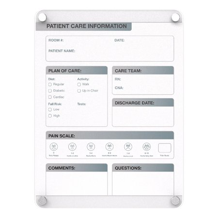 UPC: 0014935335649 | Ghent Graphics Slide Changeable Glass Dry Erase Board Non-Magnetic Vert 36×24