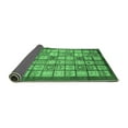 thumbnail image 2 of Ahgly Company Indoor Rectangle Abstract Emerald Green Modern Area Rugs, 4' x 6', 2 of 4
