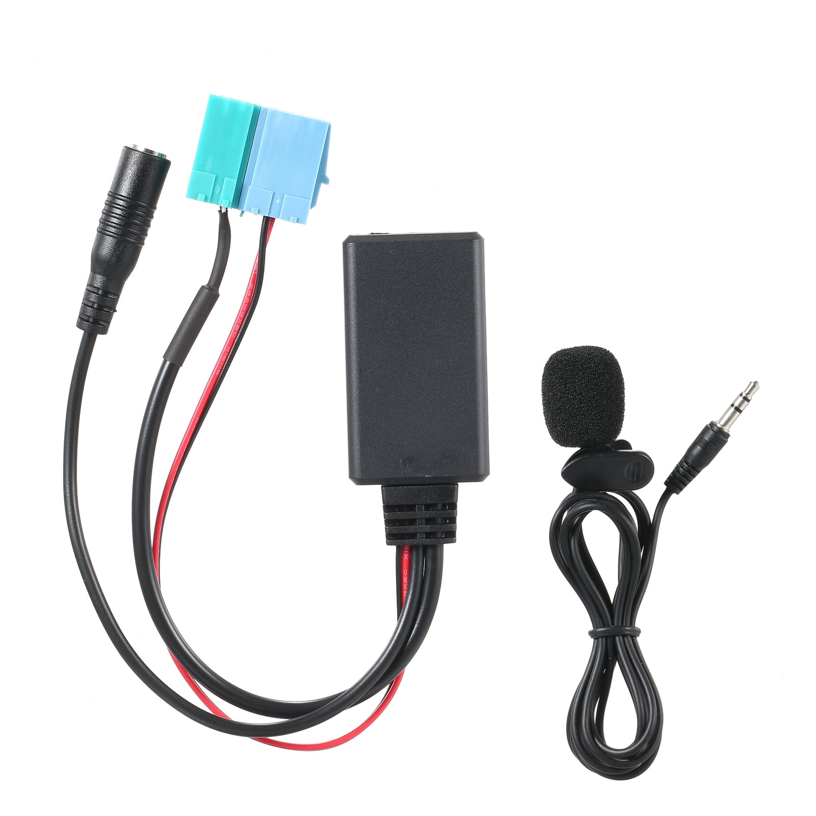 Gecheer Car Stereo Module Adapter AUXIN Audio for Cell Phone ISO 6Pin