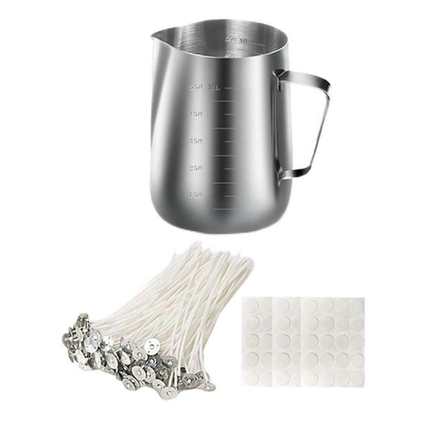 Candle Making Candle Make Pouring Pot Wick Holder Candle Wicks Tools 2