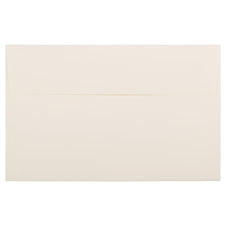 UPC: 0701936233349 | JAM A10 Strathmore Invitation Envelopes  6 x 9 1/2  Natural White Linen  Bulk 250/Box