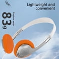 thumbnail image 3 of AOOOWER Y2K Retro Headset Earphones Overhead Earbuds HIFI Sound Supports 3.5mmAUX 3.5 Lightweight and Portable Personality, 3 of 16