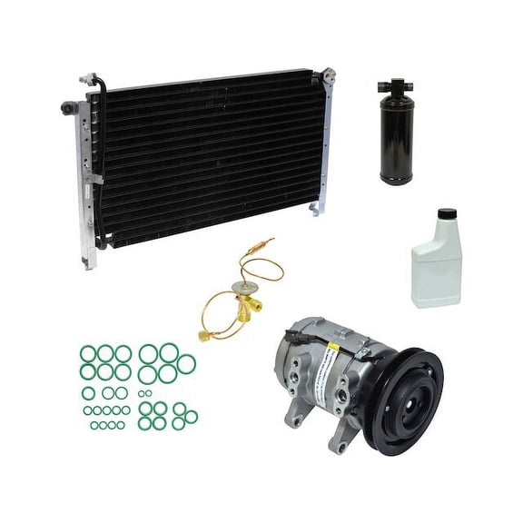 A/C Compressor Kit - Compatible with 1995 - 1997 Nissan Pickup 2.4L 4-Cylinder KA24E 1996