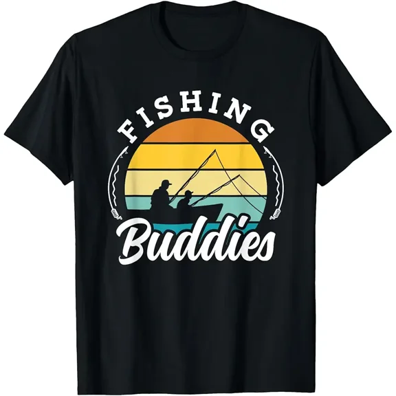 Fishing Buddies Buddy Fisher Fisherman T-Shirt