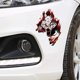 thumbnail image 5 of Juego de 2 pegatinas de cabeza de lobo 3D lobo PVC impermeable lobo coche pegatina, 5 of 5