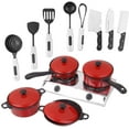 thumbnail image 4 of Play Kitchen Kitchen Set Children'S Kitchen Cookware Children'S Dishes Cooking Pot, 4 of 4