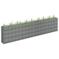 thumbnail image 1 of vidaXL Gabion Raised Bed Galvanised Steel 360x30x90 cm, 1 of 4