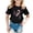 Black, variant on Toddler Kids Girls T Shirts Short Sleeve Breast Cancer Awareness Month Printed Tee Shirts Casual Crewneck Casual Loose Tops 5-6 Years